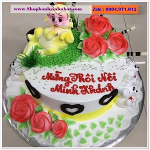 Bánh Sinh Nhật Con Khỉ Tuổi Thân - T23